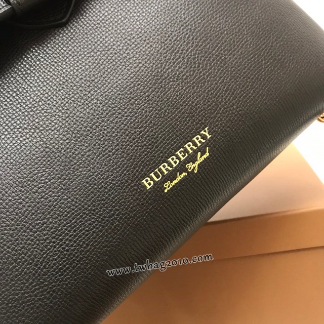 Burberry專門店新款托特包 巴寶莉粒紋皮革手提肩背女包 yxb1493
